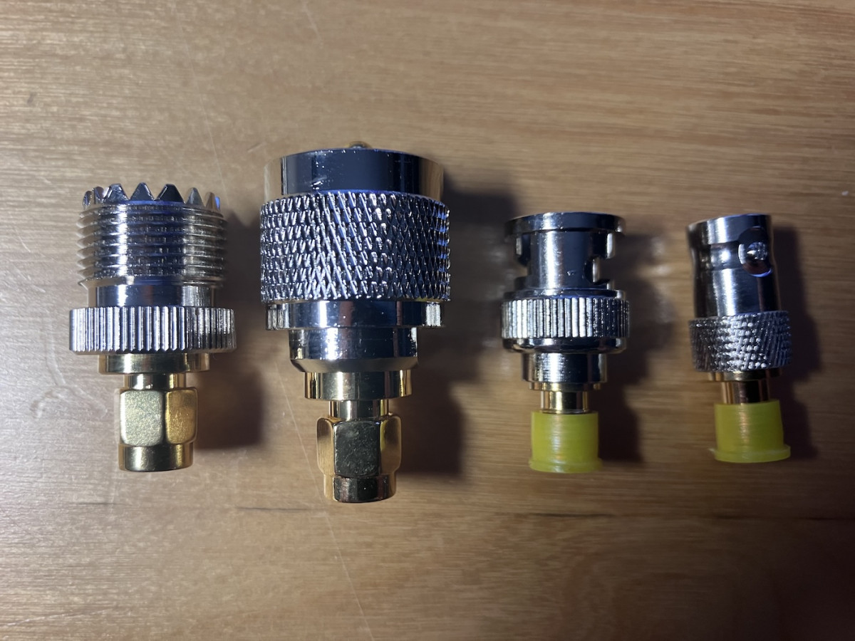 UHF und BNC Adapter für NanoVNA